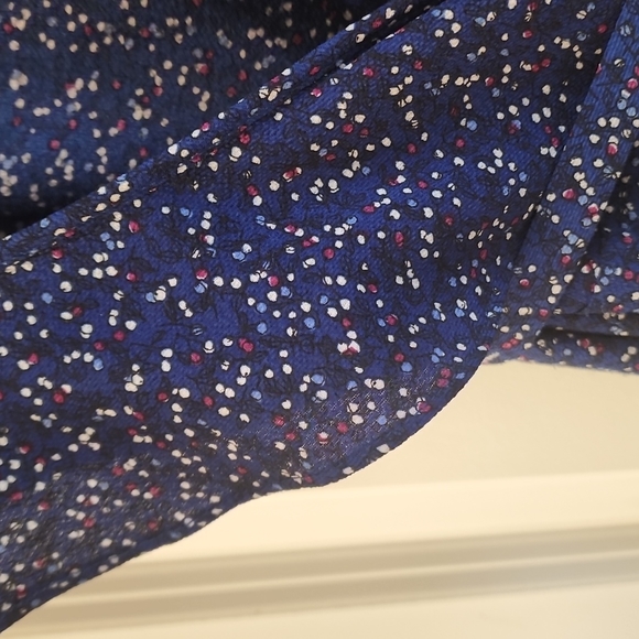 Max Studio Navy Blue Dress - Picture 4 of 5